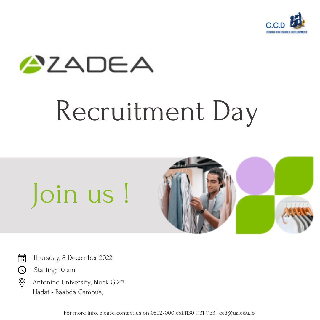 Azadea Recuitment Day Fall 2022