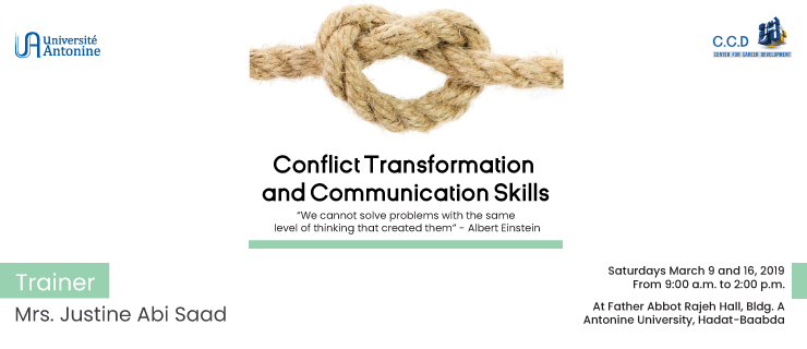 Conflict Transformation and Communication Skills